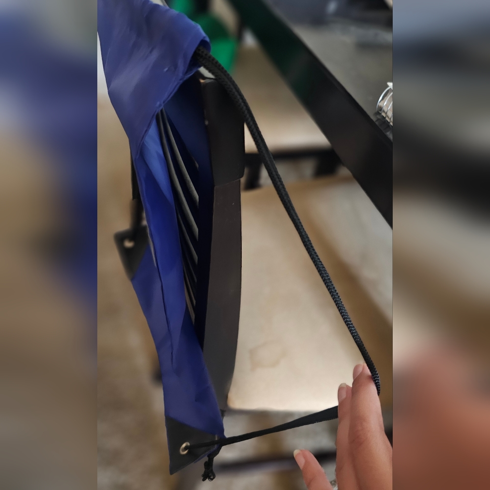 Stiiizy Blue Drawstring Back Pack - image 2